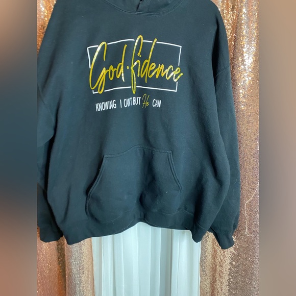 Black God•Fidence Hoodie - Picture 3 of 5